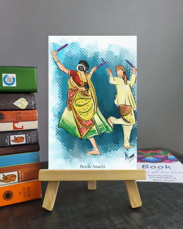 Navaratri Desk Card